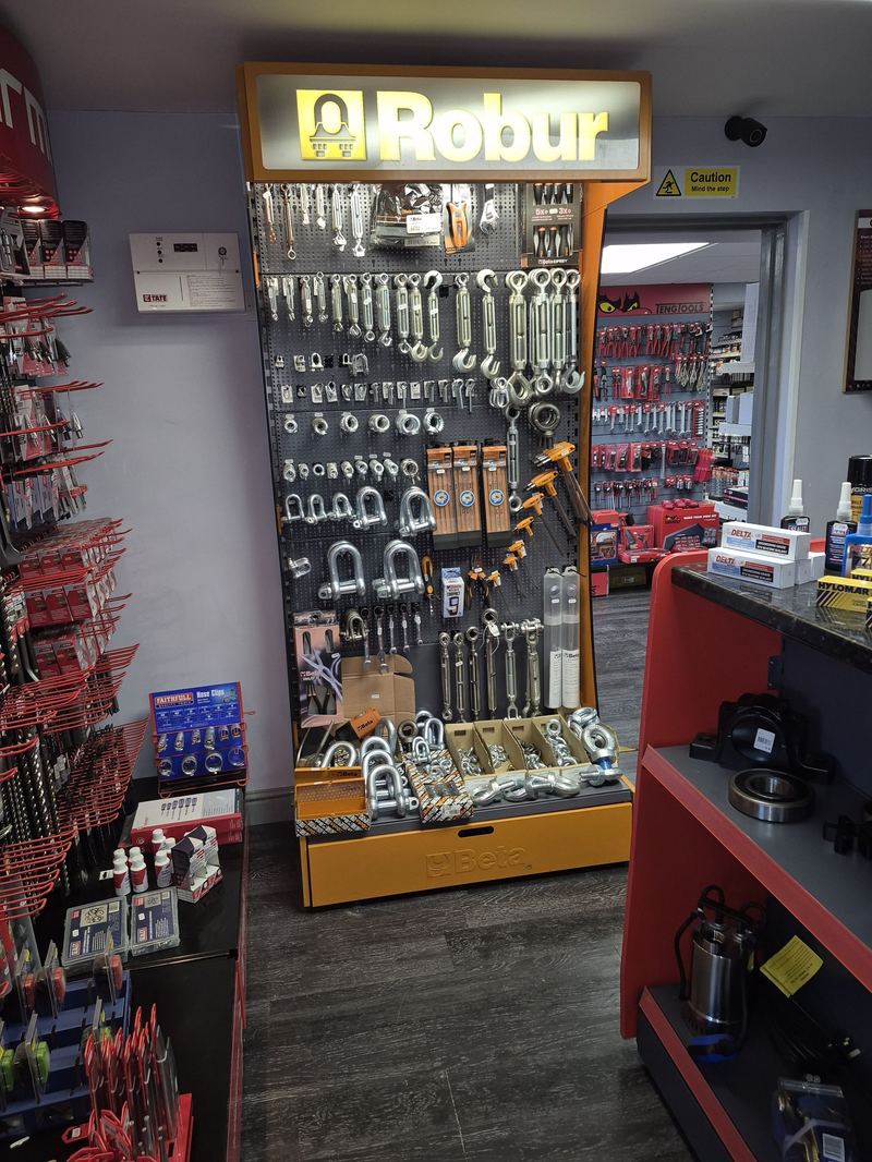 Mages Group parts counter and tool displays, photo 1 of 10